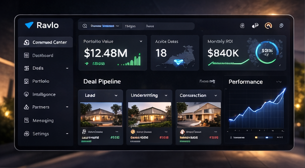 Ravlo dashboard preview